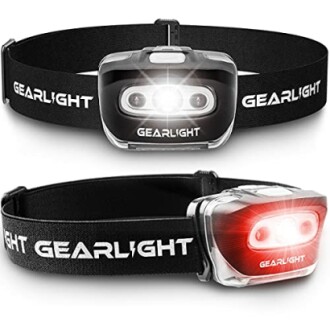 GearLight LED Headlamp 2-Pack Review - Lightweight, 7 Modes, Adjustable for Camping